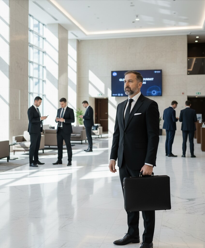 Shaun Gregory Morgan at Global Legal Summit Dubai — CEO Franklin Morgan Law